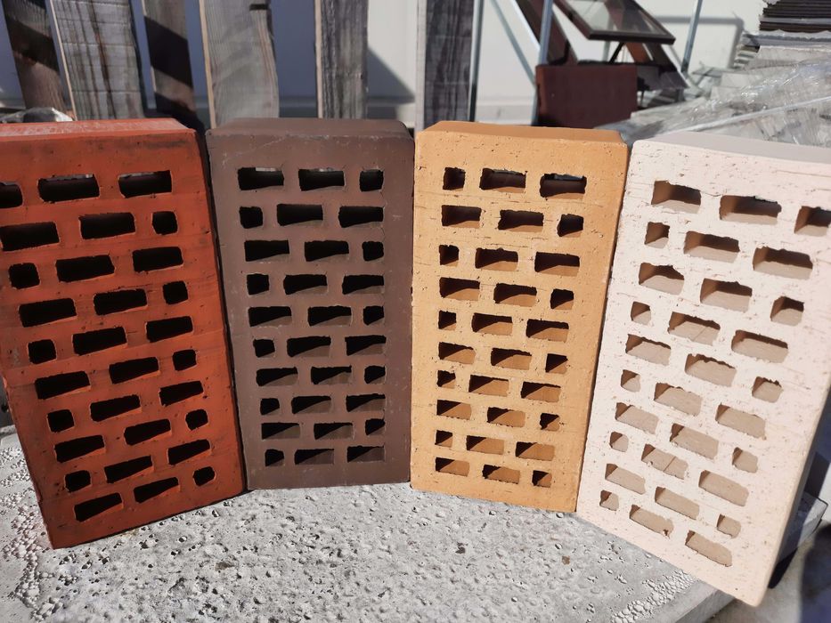 Cărămidă aparentă roșie pentru grătar - cuptor -