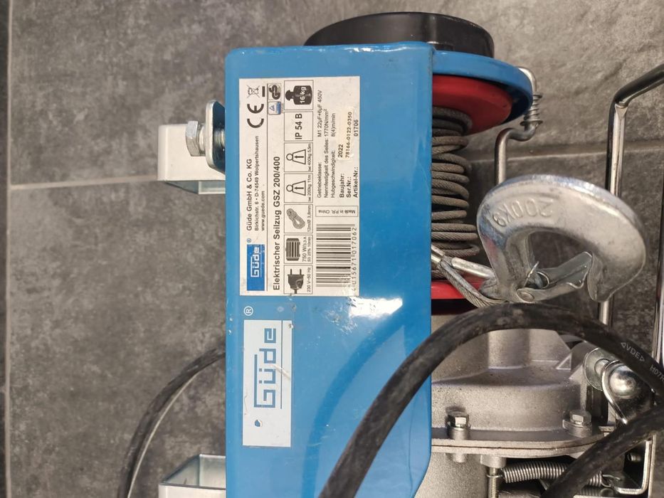 Gude GSZ 200/400 electropalan pentru santier -P-