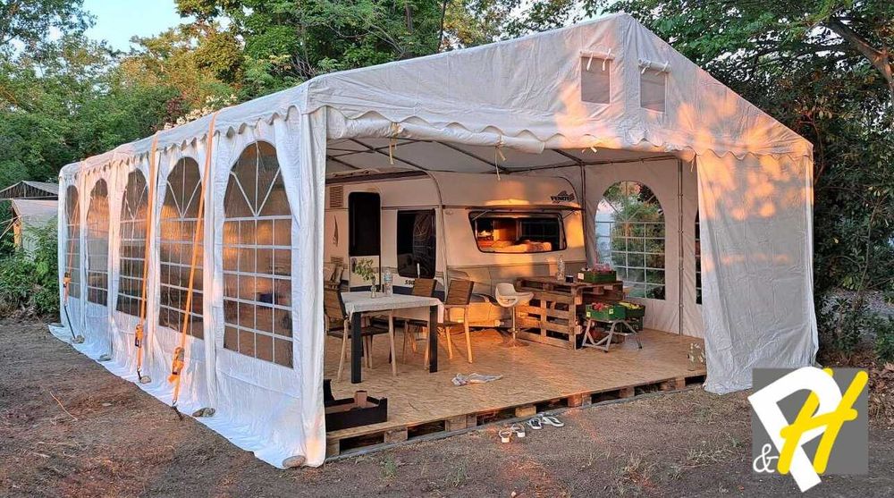 Къмпинг шатри 260 см височина за каравани и кепмпери