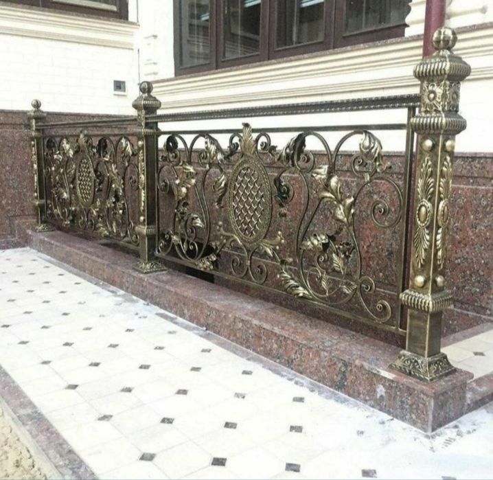 Darvoza reshotka naves perilla ворота решетка навес перилла