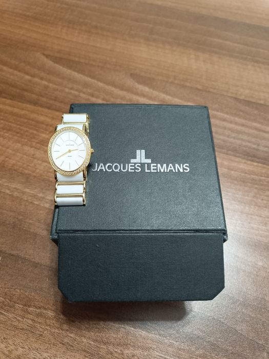 Ceas damă Jacques Lemans model 1-1819 Gold / Ceramic