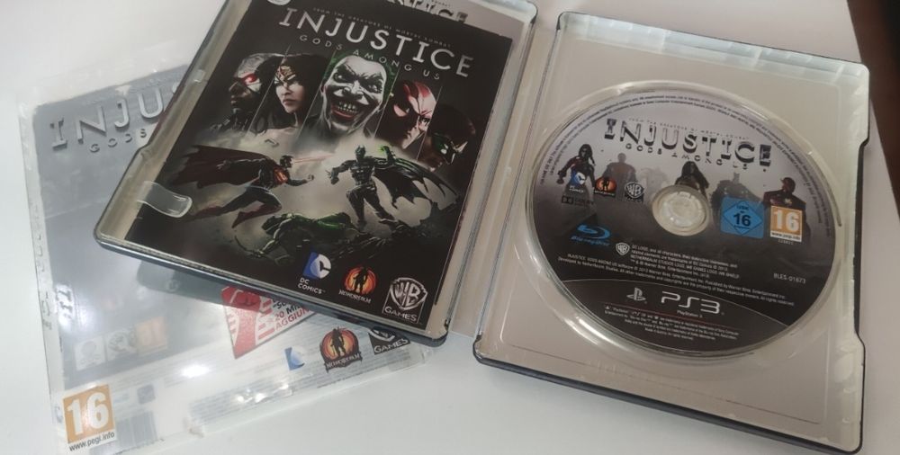 PS3-Injustice-Limited Edition -Steelbook