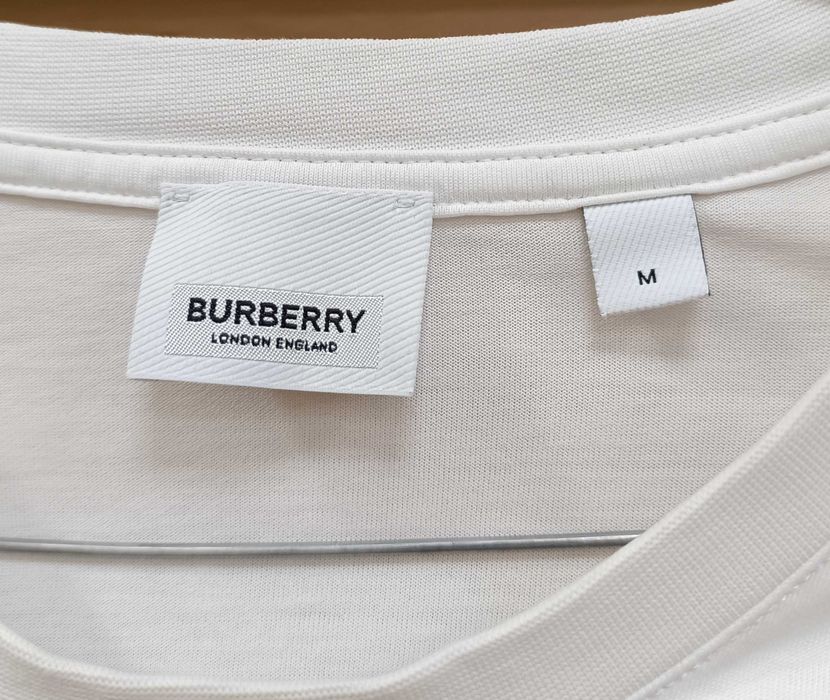 BurberryCotton Logo Printing Classic Short Sleeve