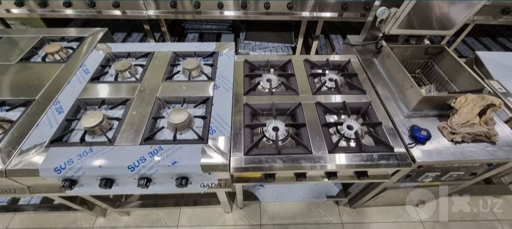 Gaz plita 4. 6 kanforchnaya Piramoy skilat gaz pilita
