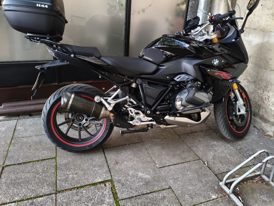 Оригинален карбонов ауспух Leo Vince за BMW R1200r/rs