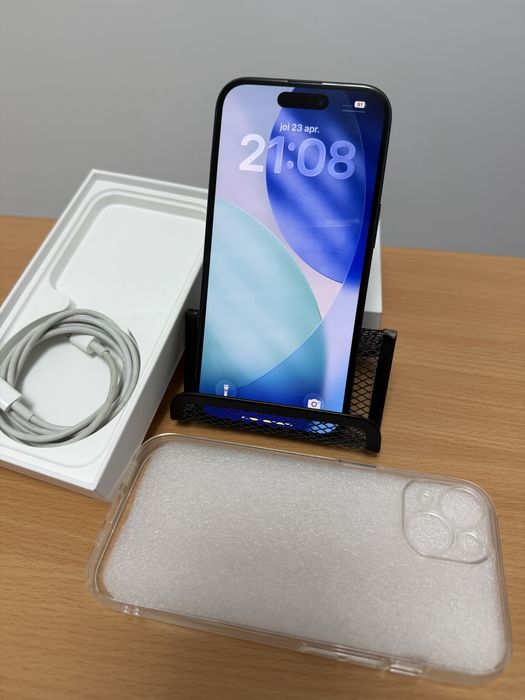 iPhone 15, full box, ca nou