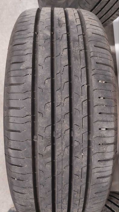 Гуми 2025 година Continental EcoContact 6 215/55/17 на 4500 км пробег