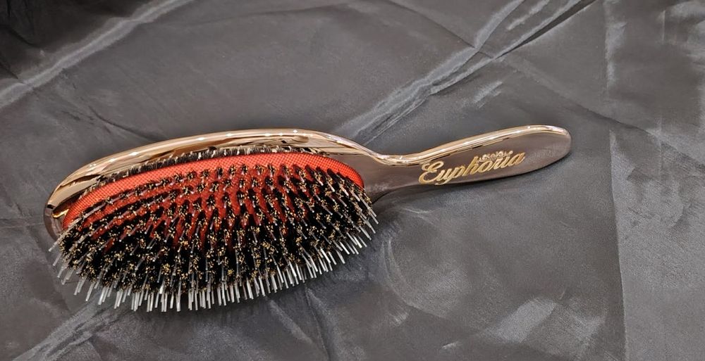 Четка за коса с естествен косъм