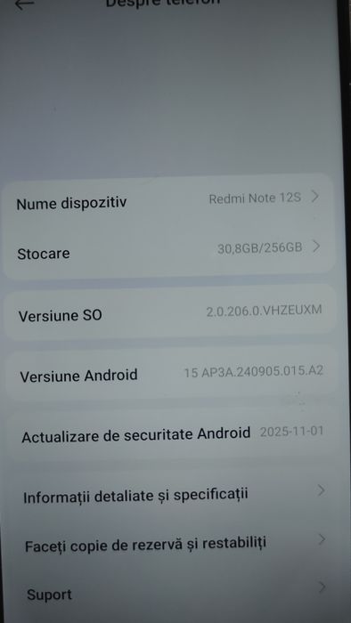Redmi Note 12 S  256 G