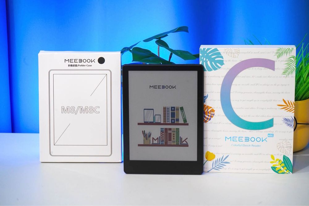 Meebook m8c colorful ebook reader