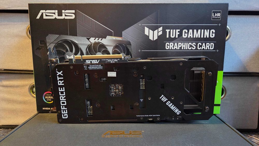 ASUS TUF Gaming NVIDIA RTX 3060 Ti 8GB GDDR6 - placa video gaming DLSS RTX