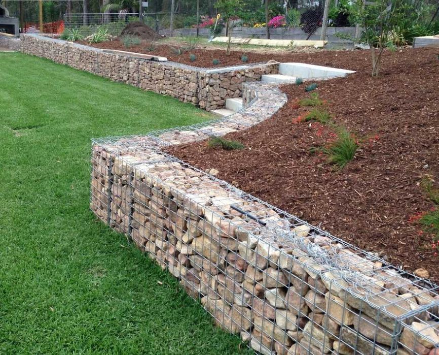 ГАБИОНИ за ПОДПОРНИ стени.. Произвеждаме ЕЛЕКТРО-ЗАВАРЕНИ Габиони