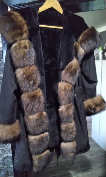 Шуба из чернобурки