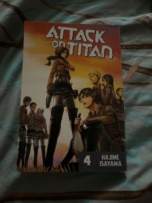 Манга Attack on titan 4