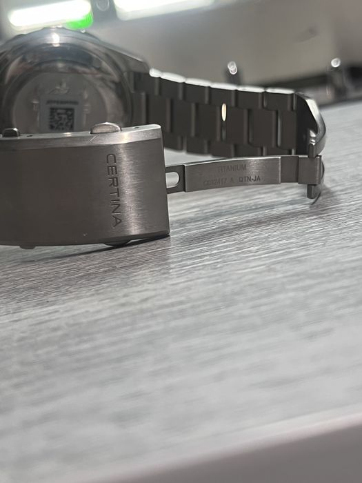 Ceas Certina DS Action Chronograph Titan . Ca nou