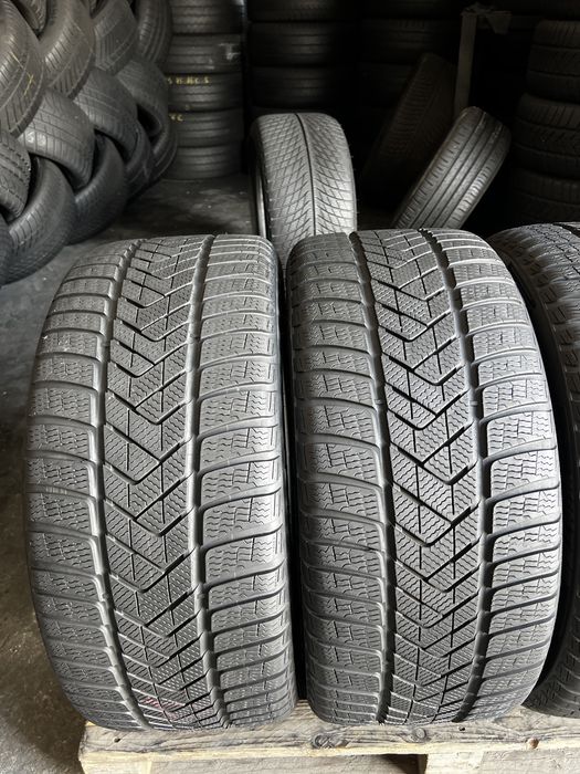 4 anvelope iarna 255/40/18 + 225/45/18 , Pirelli , RunFlat , BMW* , DOT 2024 , 6-7 mm !