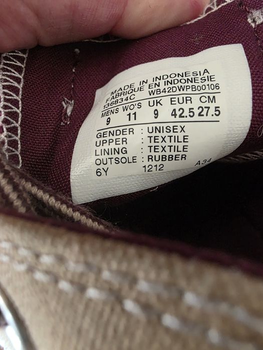 Кецове Converse 42.5