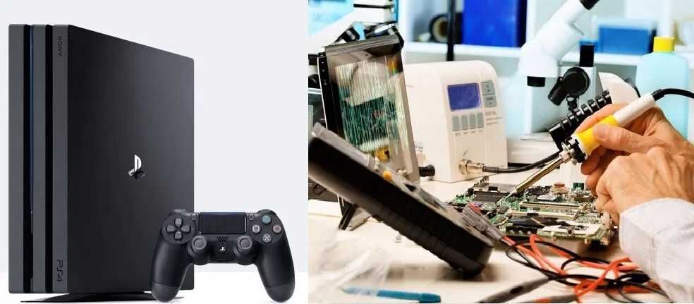 Ремонт игровых приставок XBOX 360, PS3, PS4, PS5, XBOX One series