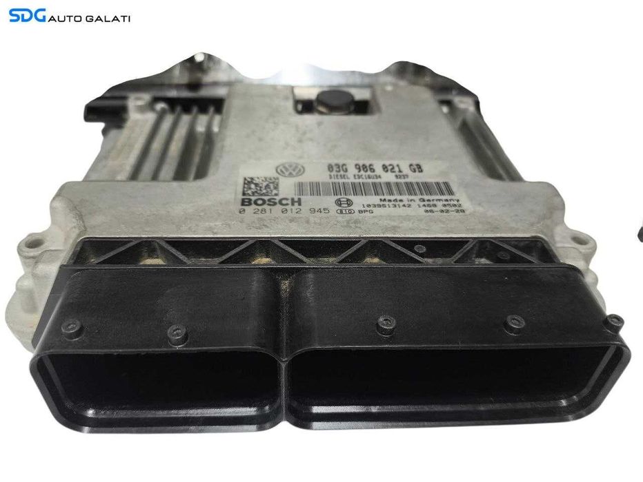 Kit Pornire ECU Calculator Motor Bosch Volkswagen Touran 2.0 TDI BMM 2003 - 2010 Cod 03G906021GB 0281012945 1T0920872F [LS0172] [LS0173]