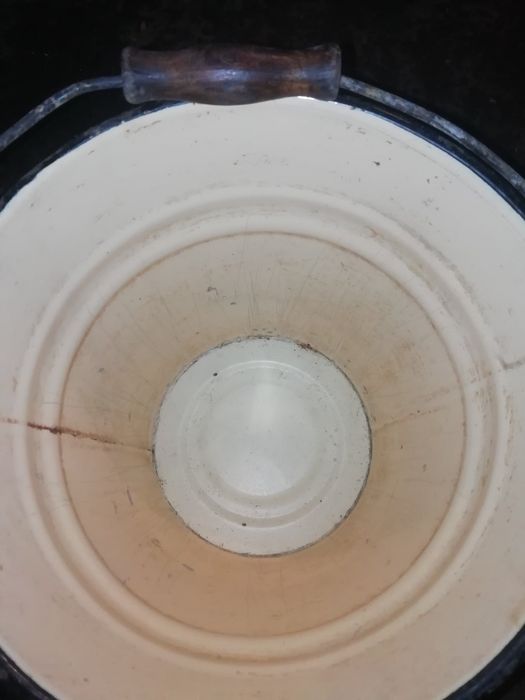 Ведро эмалированное