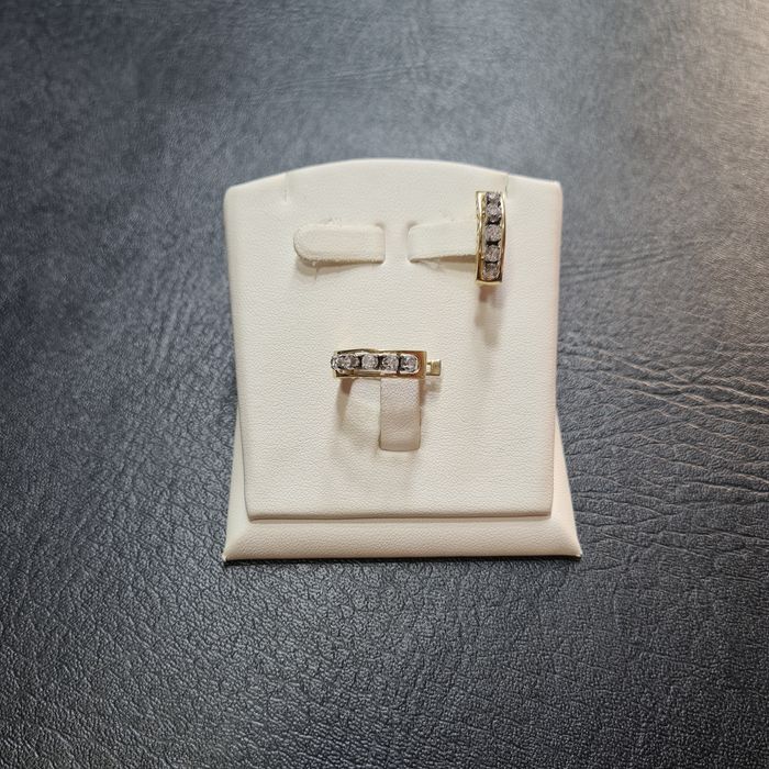 Серьги Золотые дорожка 585