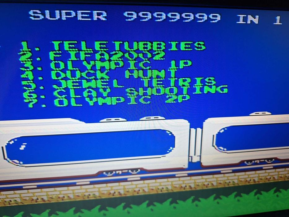 Olympic 9999999 in 1, caseta discheta clasica cu joc pentru consola TV