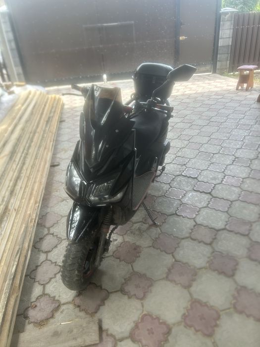 Мопед самурай чёрный