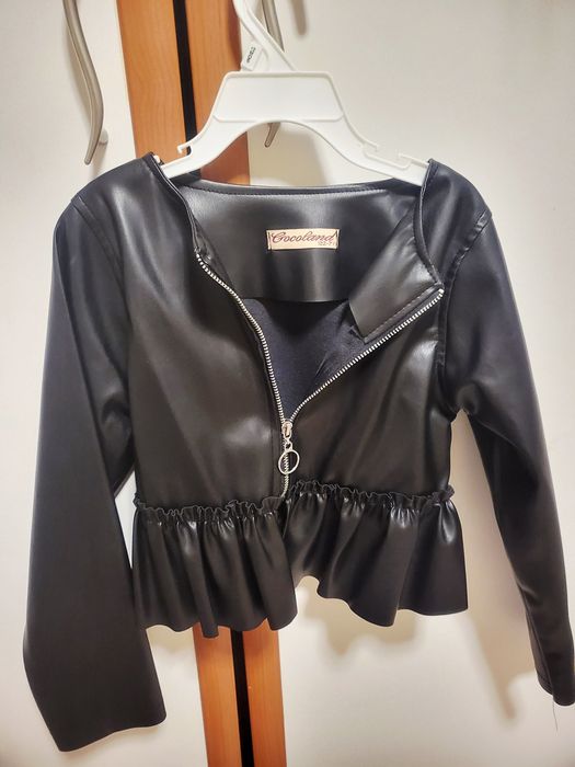 Детско кожено якенце