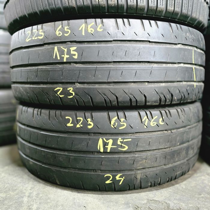 2x 225/65/16C VARA CONTINENTAL 2023 Stare excelentă