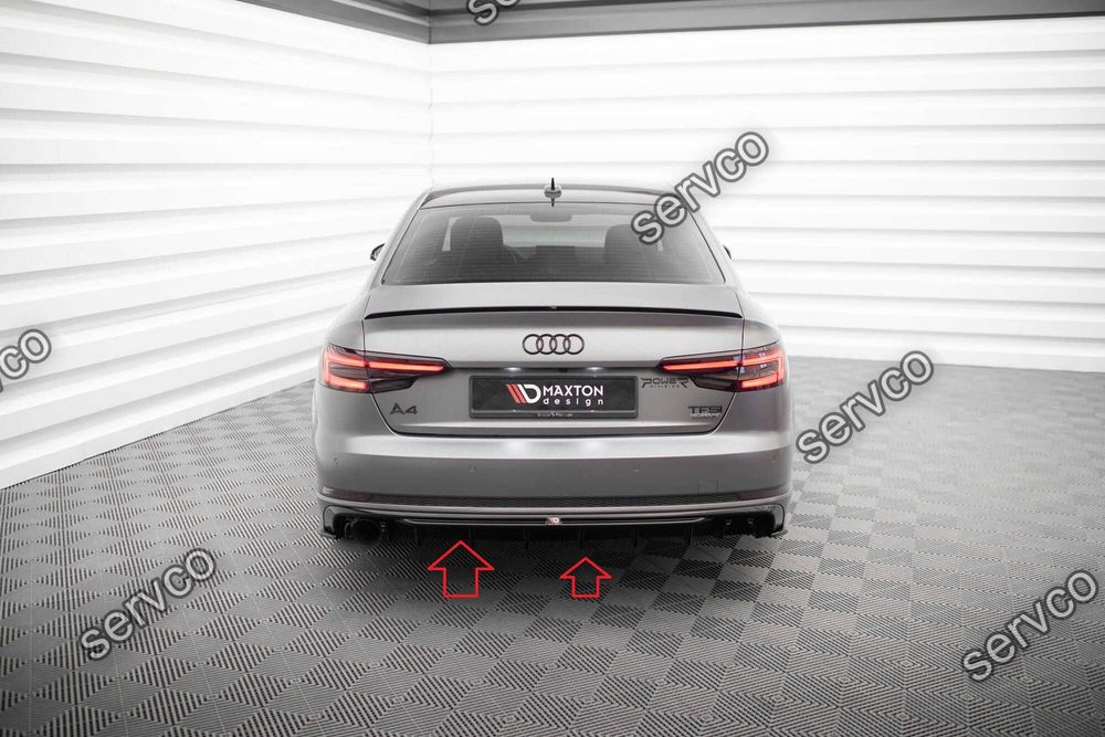Difuzor bara spate Audi A4 S-line B9 2015-2019 v27 - Maxton Design