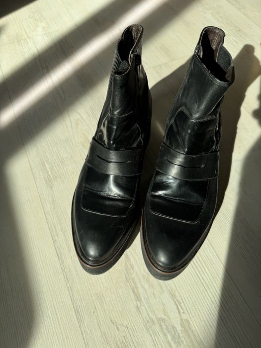 Испански боти ZINDA , лоуфъри естествена кожа