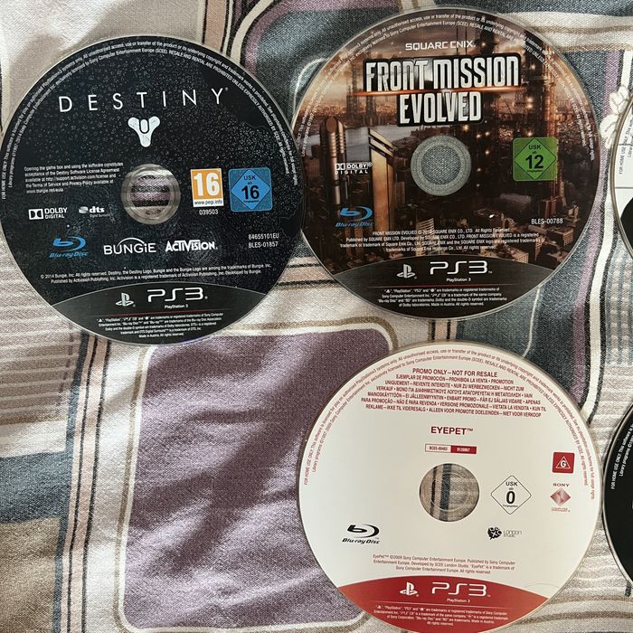 Диски для приставки PS3 Цены в описании