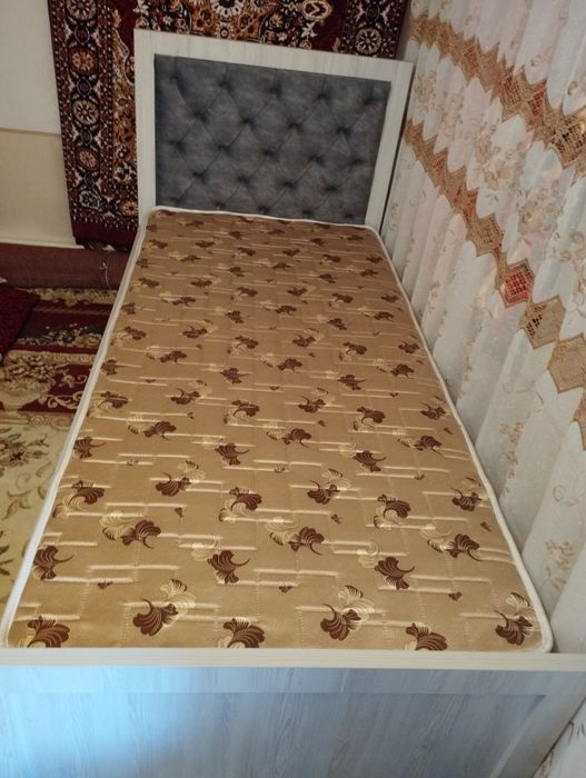 Продается 2 штук кровать с ортопедическим матрасом Новый