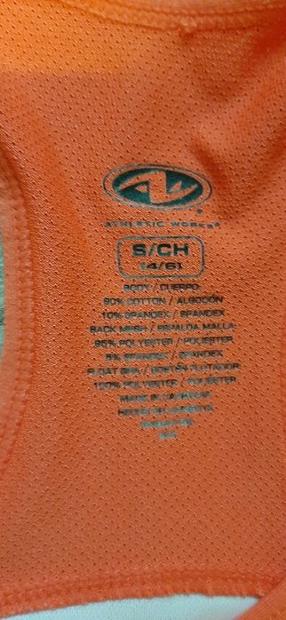 Set sport portocaliu USA marimea S Athelic Works