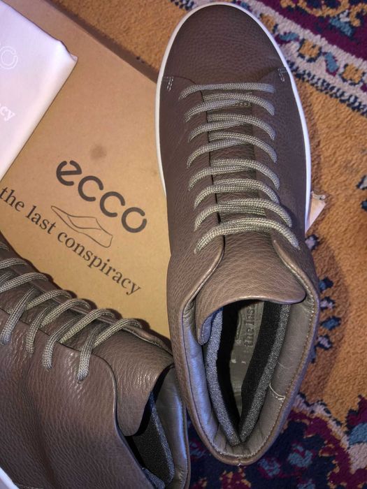 Vand sneakers Ecco, piele Maro, Mărimea 41, unisex, set complet