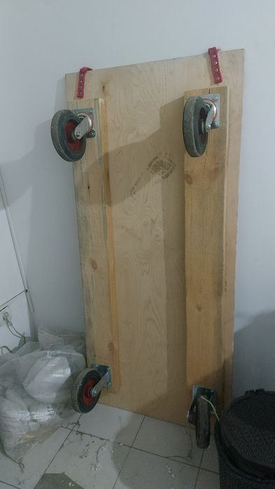 Тележка бу самодельная