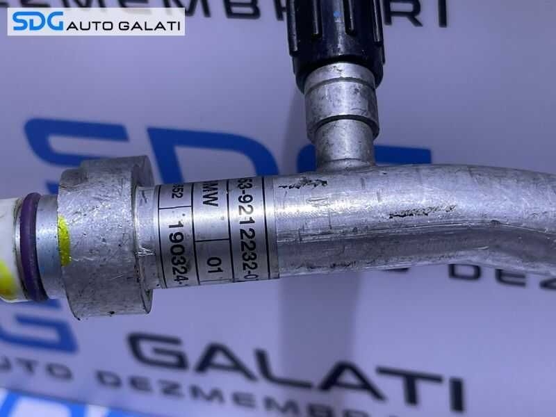 Furtun Conducta AC Aer Conditionat Clima BMW Seria 3 E90 E91 318 320 2.0 D N47 2007 - 2011 Cod 9212232 6453921223207 [D0801]