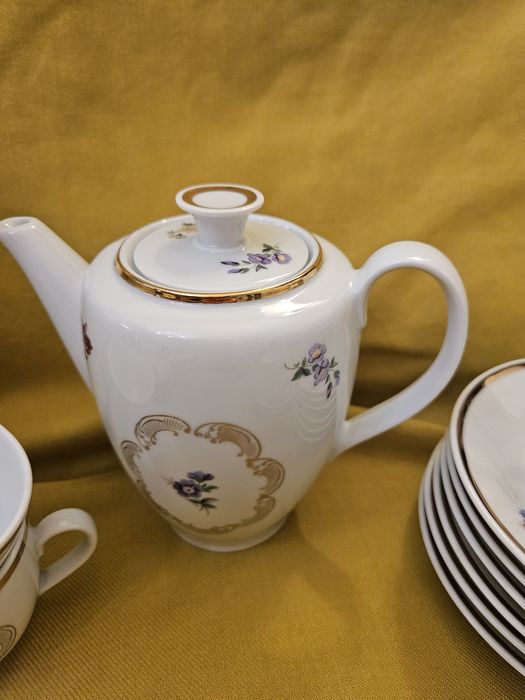 Винтажный кофейный сервиз ГДР