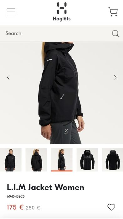 Дамско яке HAGLÖFS - Goretex- L.I.M series