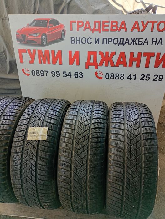 Почти нови 4бр.245/45/19 Pirelli SZ3 dot1817 RFT