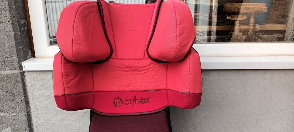Scaun Auto Copii 15 - 36 kg | Cybex Solution iFix Hibiscus | Isofix