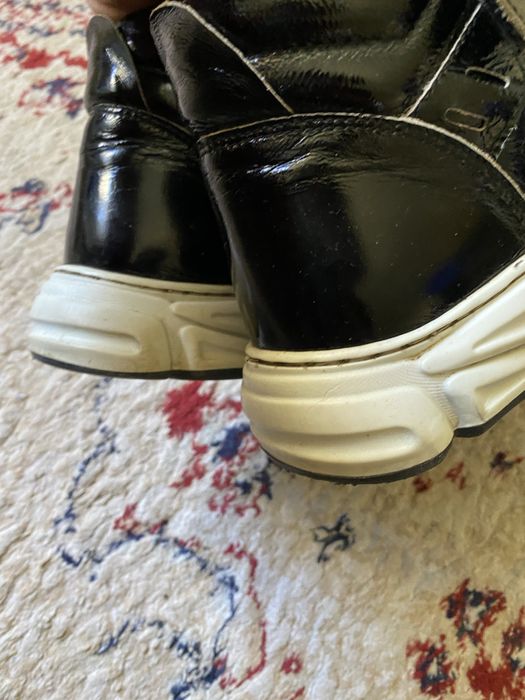 Ботинки кожаные, демисезон