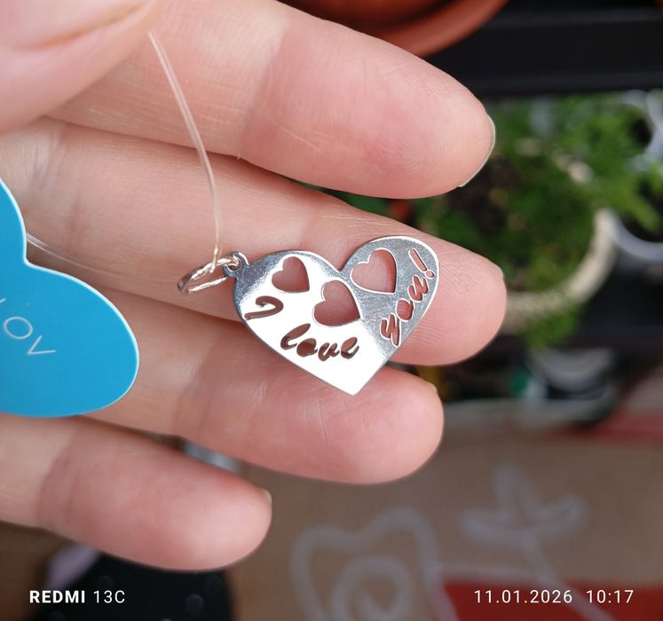 Продам кулон подвеска серебро