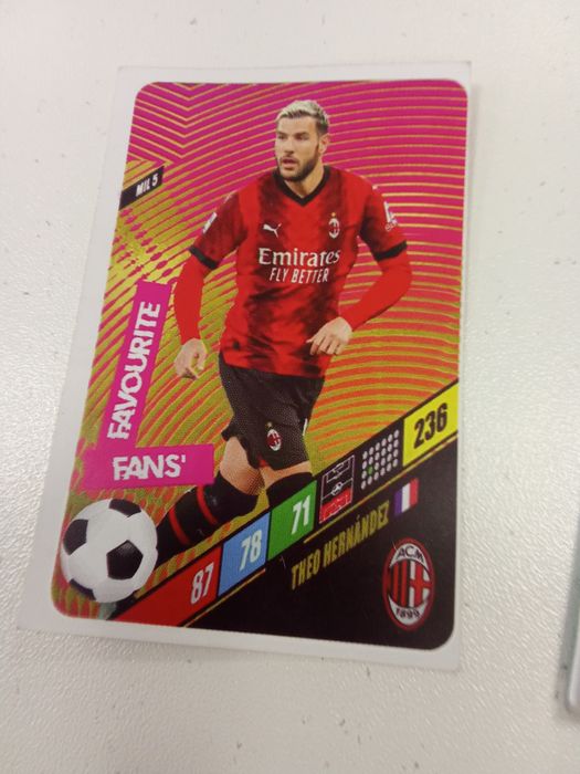 Футбольная карточка