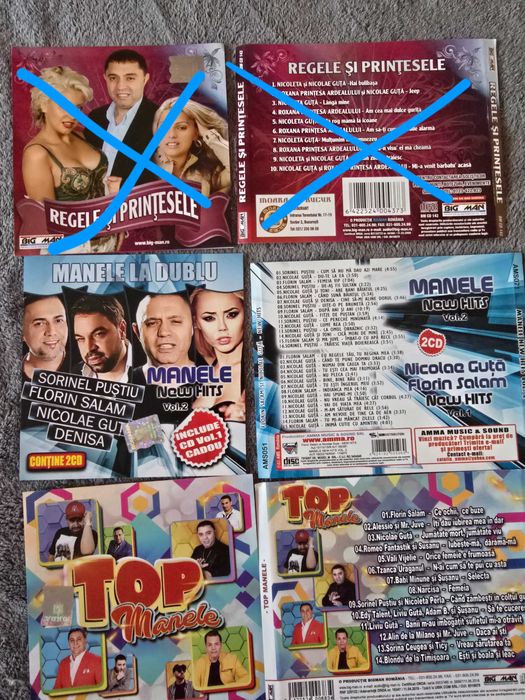 Coperti Cd-uri Manele Originale