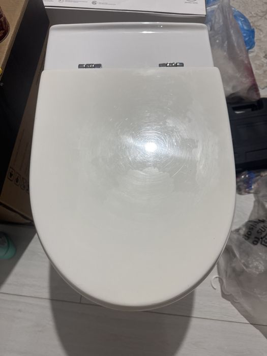 Унитаз строительный