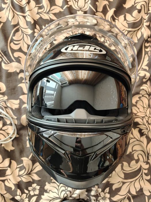 Каска за мотор HJC i71 Черен гланц размер 2XL