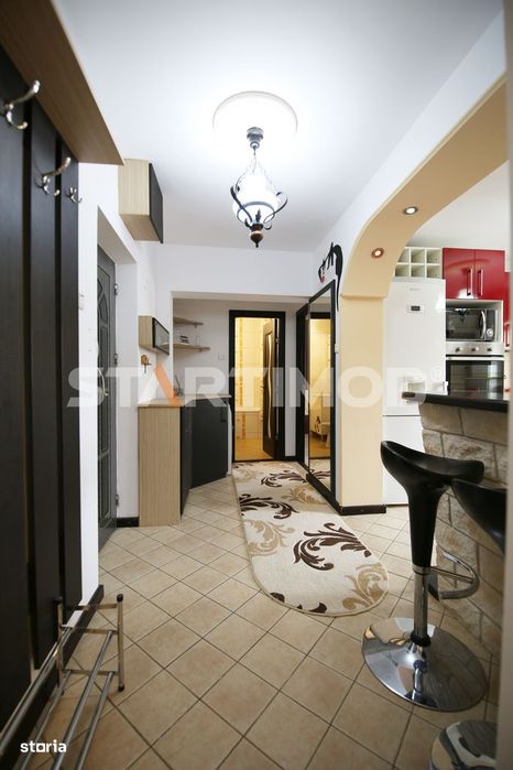 Apartament mobilat doua camere cu parcare Calea Bucuresti