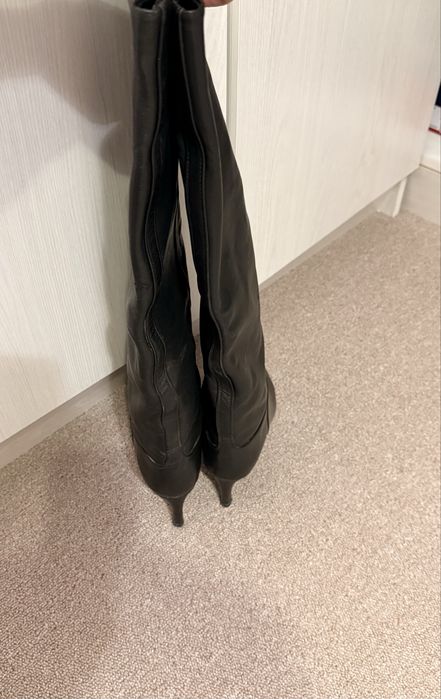 Сапоги из натуральной кожи