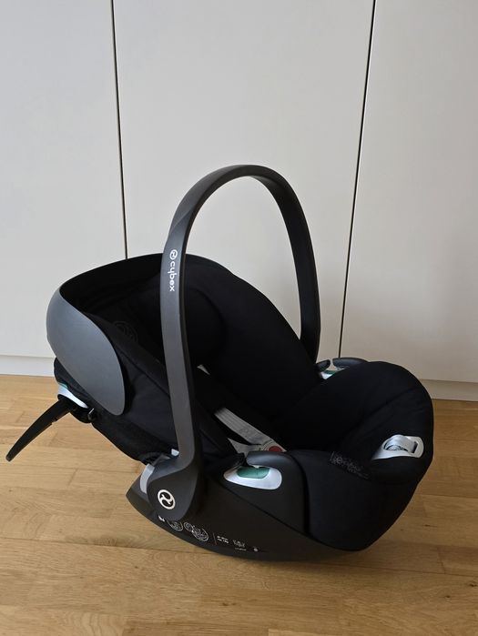 Столче/Кошница за кола Cybex Cloud Z2 i-Size, 0-24 мес, Deep Black